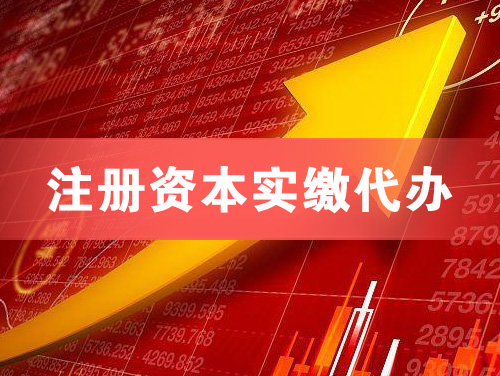 株洲注册资本实缴代办